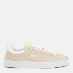 Акція на Жіночі кеди низькі Lacoste Baseshot 749SFA0054-241 37.5 (T4.5) 24 см Lt Ylw/Wht від Rozetka
