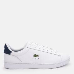 Акція на Чоловічі кеди низькі Lacoste Carnaby 748SMA0011-042 42 (T8) 25.8 см Wht/Nvy від Rozetka