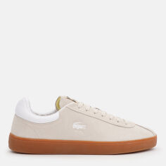 Акція на Чоловічі кеди низькі Lacoste Baseshot 748SMA0008-40F 42 (T8) 25.8 см Off Wht/Gum від Rozetka