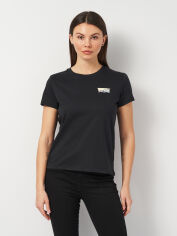 Акція на Футболка бавовняна жіноча Levi's 17369-2796 XS Чорна від Rozetka