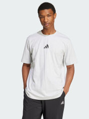 Акція на Футболка бавовняна довга чоловіча Adidas M C Photo Tee JN6953 XL Ltgreyhtr з принтом від Rozetka