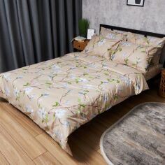 Акція на Комплект постільної білизни Moon&Star King Size 220x240 наволочки 2х50х70 Satin Elit Magnolia Dream (MS-820008401) від Rozetka