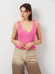 Акція на Футболка жіноча Zara 1131/350 M Рожева від Rozetka
