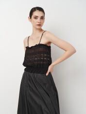 Акція на Футболка жіноча Zara 2649/028 M Чорна від Rozetka