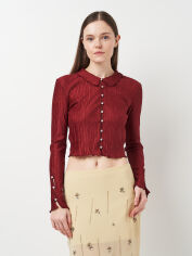 Акція на Футболка жіноча Zara 1131/825 S Бордова від Rozetka