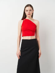Акція на Футболка жіноча Zara 1165/106 L Червона від Rozetka