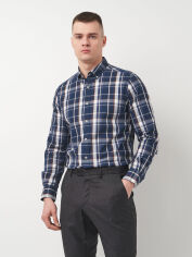 Акція на Сорочка бавовняна чоловіча Massimo Dutti 135441401p09 L Комбінована від Rozetka