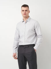 Акція на Сорочка бавовняна чоловіча Massimo Dutti 112415802p09 XL Комбінована від Rozetka