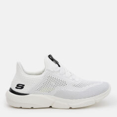 Акція на Чоловічі кросівки Skechers 210281 WBK 40 (7.5US) 25.5 см Білі від Rozetka