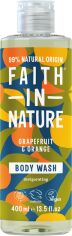 Акція на Гель для душу Faith in Nature Натуральний з Грейпфрутом та Апельсином 400 мл від Rozetka