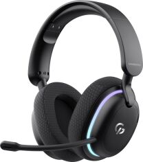 Акція на Навушники бездротові GamePro Asgard Bragi 7.1 RGB Tri-Mod Black від Rozetka