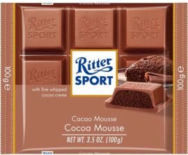 Акція на Шоколад Ritter Sport Молочний з начинкою какао-мусс 100 г від Rozetka