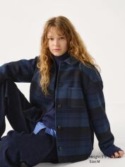 Акція на Куртка демісезонна жіноча Uniqlo 109810313 S Синя від Rozetka
