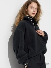 Акція на Куртка демісезонна жіноча Uniqlo 167195638 L Чорна від Rozetka