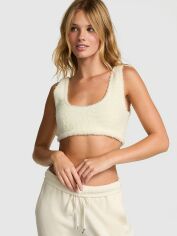 Акція на Топ жіночий Victoria's Secret 83622386 M Молочний від Rozetka