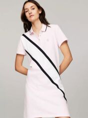 Акція на Сукня-футболка міні літнє жіноче Tommy Hilfiger 167833303 XS Рожеве від Rozetka