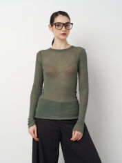 Акція на Футболка жіноча Zara 2648/975 M Хакі від Rozetka