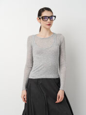 Акція на Футболка жіноча Zara 2643/058 S Сіра від Rozetka