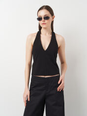 Акція на Футболка жіноча Zara 1014/336 S Чорна від Rozetka