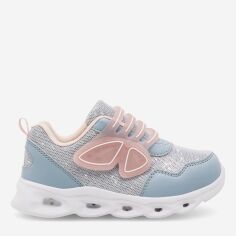 Акция на Дитячі з підсвіткою кросівки для дівчинки Nelli Blu CF2813-1 25 Блакитні от Rozetka