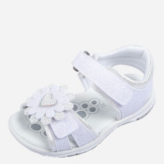 Акція на Дитячі босоніжки для дівчинки Chicco 01067025000000-300 32 Білі від Rozetka