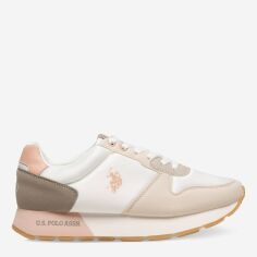 Акція на Жіночі кросівки U.S. Polo Assn KITTY002A 37 23 см Світло-бежеві від Rozetka