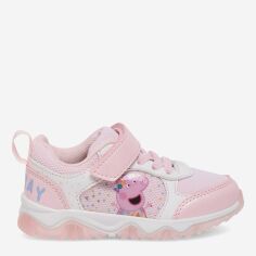 Акція на Дитячі з підсвіткою кросівки для дівчинки Peppa Pig CP99-SS24-319PP 21 Рожеві від Rozetka