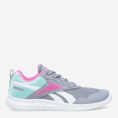Акція на Підліткові кросівки для дівчинки Reebok Rush Runner 5 100034061K 36.5 Сірі від Rozetka