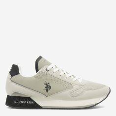 Акція на Чоловічі кросівки U.S. Polo Assn NOBIL003G 40 26 см Сірі від Rozetka