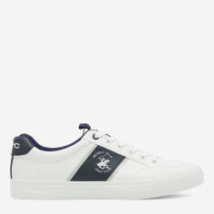 Акція на Чоловічі кеди низькі Beverly Hills Polo Club M-SS24-3C012 46 30.3 см Білі від Rozetka