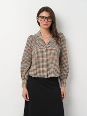 Акція на Сорочка жіноча Zara 2157/234 XS Бежева від Rozetka