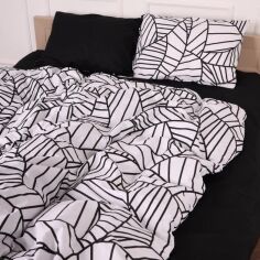 Акція на Комплект постільної білизни MirSon King Size 220х240 см 17-4846 Flavio Бязь від Rozetka