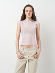 Акція на Футболка жіноча Zara 2142/874 M Фіолетова від Rozetka