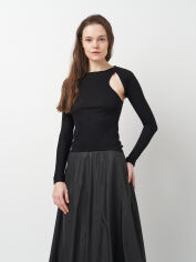 Акція на Футболка жіноча Zara 2643/078 M Чорна від Rozetka