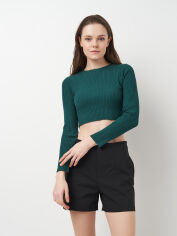 Акція на Футболка жіноча Zara 8587/352 M Зелена від Rozetka