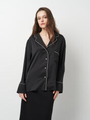 Акція на Сорочка жіноча Zara 1067/779 XL Чорна від Rozetka