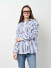 Акція на Сорочка жіноча Zara 2649/944 S Синя від Rozetka