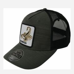 Акція на Кепка чоловіча Cofee Five Panels Snap Scorpion SH2026.7/8 One Size Сіра від Rozetka