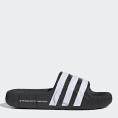 Акція на Чоловічі шльопанці для пляжу Adidas Adilette 22 IF3670 43.5 (9UK) 27.5 см Cblack/Cblack/Ftwwht від Rozetka