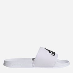 Акція на Чоловічі шльопанці для пляжу Adidas Adilette Shower GZ3775 40.5 (7UK) 25.5 см Ftwwht/Cblack/Ftwwht від Rozetka