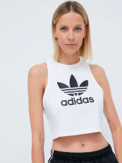 Акція на Майка жіноча Adidas Originals Trefoil Tank IP0679 XL White від Rozetka