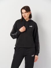 Акція на Худі жіноче Puma Ess Tape Comfort Crop Hoodie Tr 68501101 S Black від Rozetka