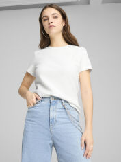 Акція на Футболка жіноча бавовняна Puma Her Tee 68505302 L White від Rozetka