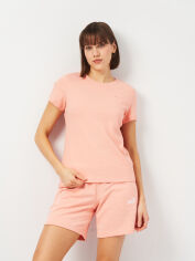 Акція на Футболка жіноча бавовняна Puma Her Tee 68505318 S Pink Fruit від Rozetka
