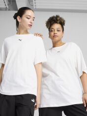 Акція на Футболка бавовняна жіноча Puma Ess Relaxed Tee 68497102 XS White від Rozetka