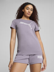 Акція на Футболка бавовняна жіноча Puma Mass Merchants Tee 68520530 XXS Pale Plum від Rozetka