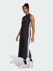 Акція на Плаття літнє міді жіноче Adidas W 3S Sj Dre JE1208 M Black/White від Rozetka