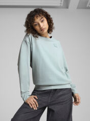 Акція на Світшот жіночий Puma Ess Elevated Comfort CreTr 68501767 L Modern Mint від Rozetka