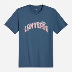 Акція на Футболка бавовняна довга чоловіча Converse Mind Gardening Tee Lakeside Blue 10027344-480 XL Lakeside Blue від Rozetka