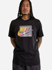 Акція на Футболка бавовняна довга чоловіча Nike Sportswear FQ7995-010 L Чорна від Rozetka